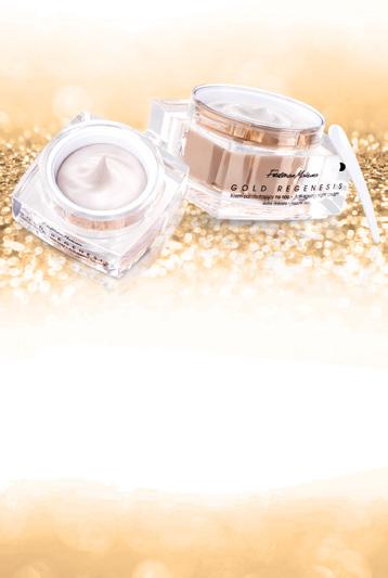 naturală elimină decolorările activează sistemul imunitar CREMĂ ANTI-ÎMBĂTRÂNIRE PENTRU CONTURUL OCHILOR Anti-ageing eye cream 20 ml 4495,00 LEI/1 l COLECŢIA GOLD REGENESIS CREMĂ ANTI-ÎMBĂTRÂNIRE DE