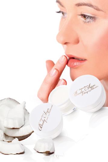 DIRECT DIN NATURĂ COLECŢIA BODY SIGN SĂRBĂTOARE PENTRU SIMŢURI BALSAM NATURAL PENTRU BUZE Natural lip balm 15 g 1306,67 LEI/1 kg Moliciune ispititoare, care provine din combinarea a trei uleiuri