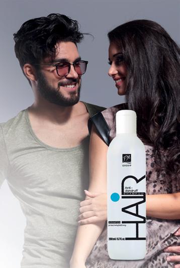 Cu aromă de condimente şi cedru. FM w08 21,70 LEI ŞAMPON ANTIMĂTREAŢĂ Anti-dandruff shampoo 200 ml 122,50 LEI/1 l Conţine minerale de la Marea Moartă.