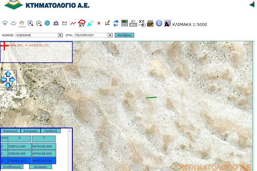 gr) Εικόνα 6: Σημεία μέτρησης από 16Α έως 16Τ στην ορθοφωτογραφία Ν.
