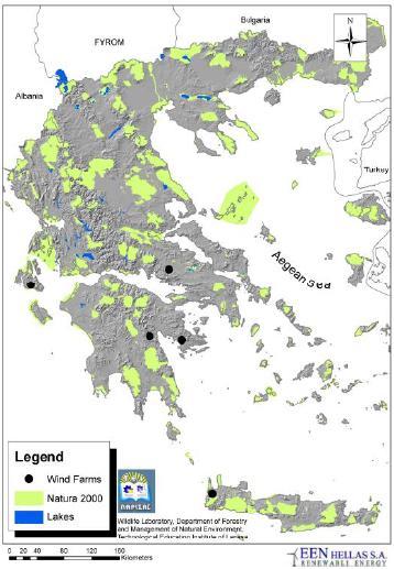 μειώνει ακόμη περισσότερο την πιθανότητα σύγκρουσης των πτηνών με αυτές.