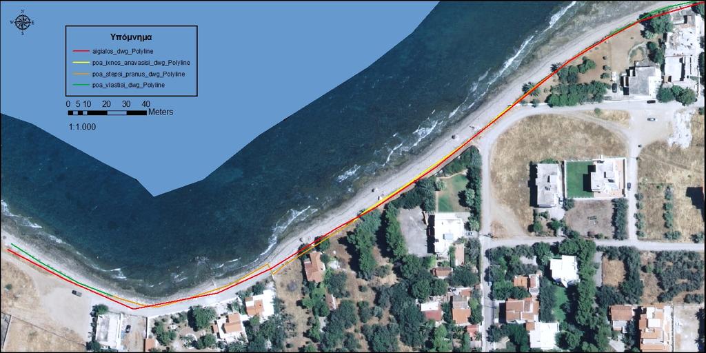 ΧΑΡΤΗΣ 3-14 : ΑΠΟΣΠΑΣΜΑ ΤΟΥ ΟΡΘΟΦΩΤΟΧΑΡΤΗ ΤΗΣ ΠΑΡΑΚΤΙΑΣ ΠΕΡΙΟΧΗΣ ΕΥΒΟΙΑΣ 5 ΜΕ