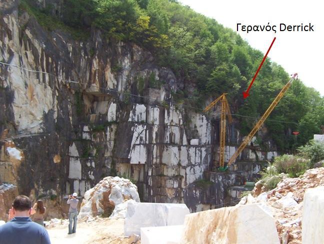 Λατομείο μαρμάρου στην Carrara, Ιταλία Φωτογραφία