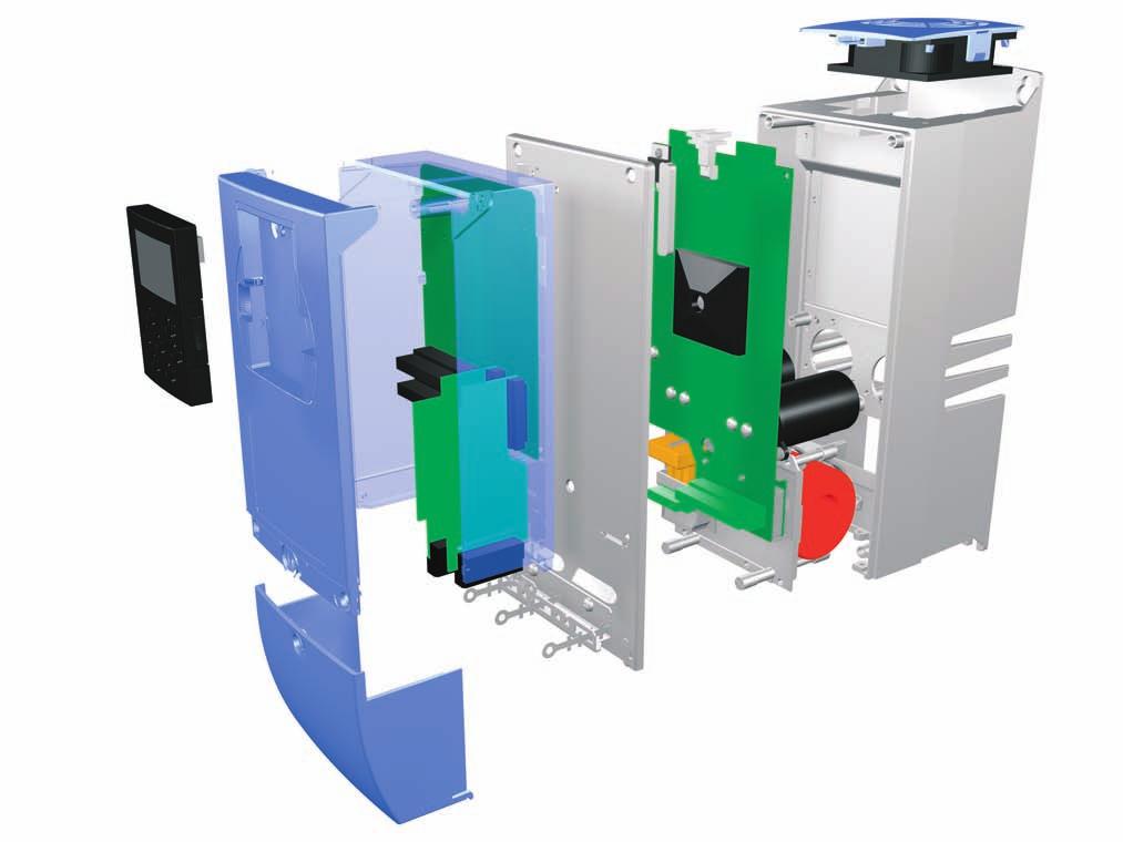 DESIGN & DIMENSIUNI Designul mecanic este extrem de compact. Unităţile IP54, în special, sunt cele mai mici convertizoare de pe piaţă.