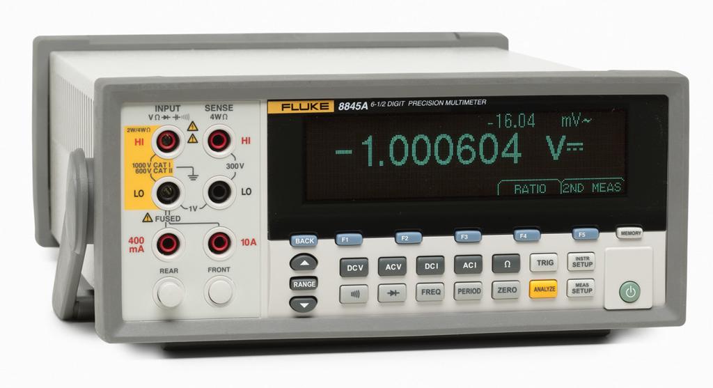 (domenii) 200mV / 2V / 20V / 200V / 750V 100mV 750V 100mV 1000V - rezoluţie minimă 1 µv 0.1 µv - precizie de bază 0.15% 0.06% - banda de frecvenţă c.c. 100 KHz c.c.... 300 KHz Cu