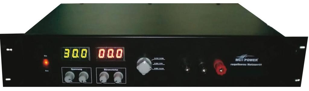 1%, afişaj digital dublu cu LED, protecţie la supratensiune, greutate 4,5 kg LAB/LC 300/30/10 Sursă de tensiune şi curent, stabilizată, reglabilă continuu, domeniu tensiune 0...30V, domeniu curent 0.