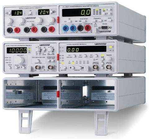 PUNȚI RLC DE LABORATOR - HAMEG Model HM 8118 Afişaj digital (LCD) Dual: 4 ½ digiţi ptr.