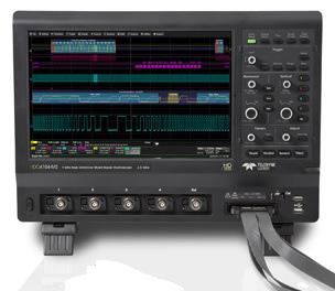 Seria HDO 6000 osciloscoape high definition cu putere mare de analiză post-proces 4 canale analogice şi 16 canale digitale (variantele MS) Bandă de frecvenţă până la 1 GHz Rezoluţie verticală de 12
