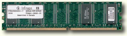 DDR SDRAM: Double Data Rate Synchronous Dynamic Random Access Memory. Αποτελεί επέκταση της SDRAM με μεγαλύτερες ταχύτητες λειτουργίας και ταχύτερη εγγραφή / ανάγνωση δεδομένων.