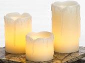 50 CAN580 κινούμενη φλόγα Κερί LED Real Wax 43-730MDSIR-10 Φωτιζόμενο κερί real wax LED με κινούμενη φλόγα & χρονοδιακόπτη. Eνεργοποίηση, απενεργοποίηση με τηλεχειριστήριο (δεν περιλαμβάνεται).