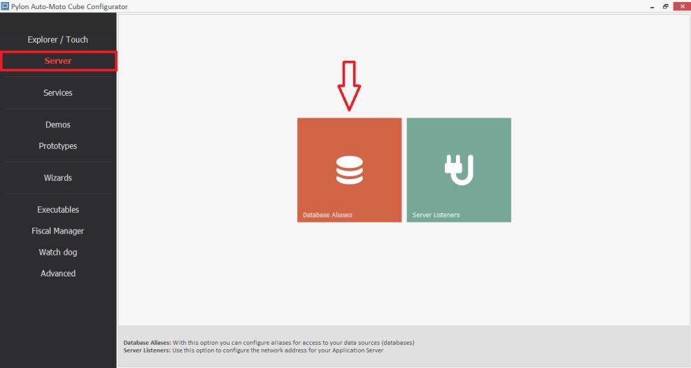 Δημιουργία Database Alias Η δημιουργία ενός Database Alias αποθηκεύει το Connection String το οποίο θα επιτρέψει στην εφαρμογή να επικοινωνήσει με την βάση
