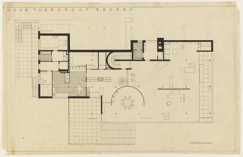 Εξοχική κατοικία του Mies van der Roche 1923 Mies van der Rohe 1928-1930