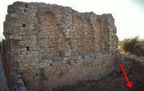 ΕΙΚΟΝΑ 5.7.3 : Αρχαιολογική θέση ωρικού Ναού.