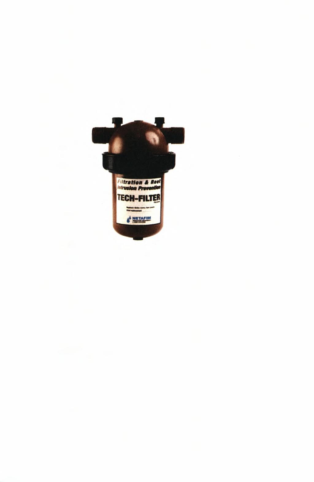 8.5cm και βάρους 0.38kg. Η μέγιστη παροχή νερού του φίλτρου ανέρχεται στα 6000 I h' 1 (www.netafim.com).