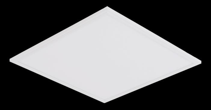 7 GoldLED-131 Panel Mio Recessed SMD Mid Power 4000-6500K 0,95 >80 Electrostatic powder coated metal 50.