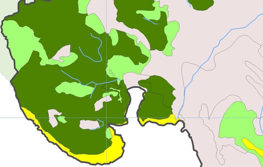 Επικινδυνότητα (Απειλές) (2-, max=10 ) Εκτιμήθηκε σε σχέση με: την τάση που εμφανίζει η κάλυψη βλάστησης (μείωση αύξηση