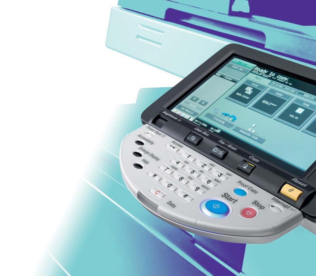 Printer, Ανάλυση : 600 X 600dpi, 8 bit Color Μνήμη Standard: 3GB+ 250GB HDD DUPLEX PRINTING Standard Scan System Standard Scan2PC @ PDF files Fax System Optional Standard