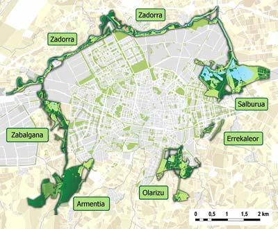 Green Belt of Victoria Gasteiz, Victoria