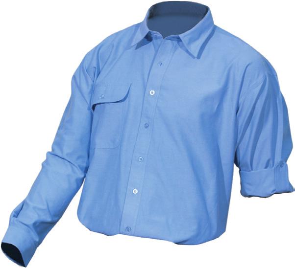 διαγωνάλ μερσεριζέ (απαλή υφή), 165gr Ανδρικό πουκάμισο με διαγωνάλ βαμβάκι με μακριά
