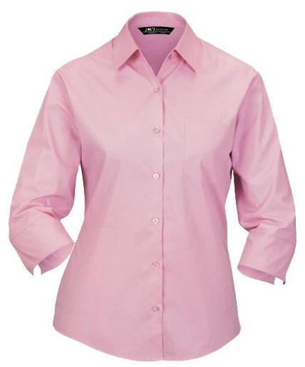 πουκάμισο από ποπλίνα XS,, 3XL Pale pink XS,, 3XL Bright pink Sol s Eternity - 17050 Sol s Elite -
