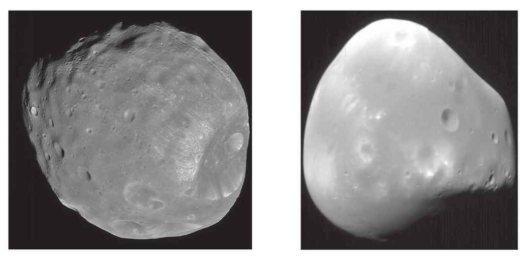 קיץ תשע"ד )14( - השאלות 44 5. בשנת 1877 התגלו שני ירחים המקיפים את כוכב הלכת מאדים: פובוס (Phobos) ודימוס.(Deimos) (NASA) T, P הוא.3189 יממות ארציות. זמן המחזור של פובוס בתנועתו סביב מאדים,.