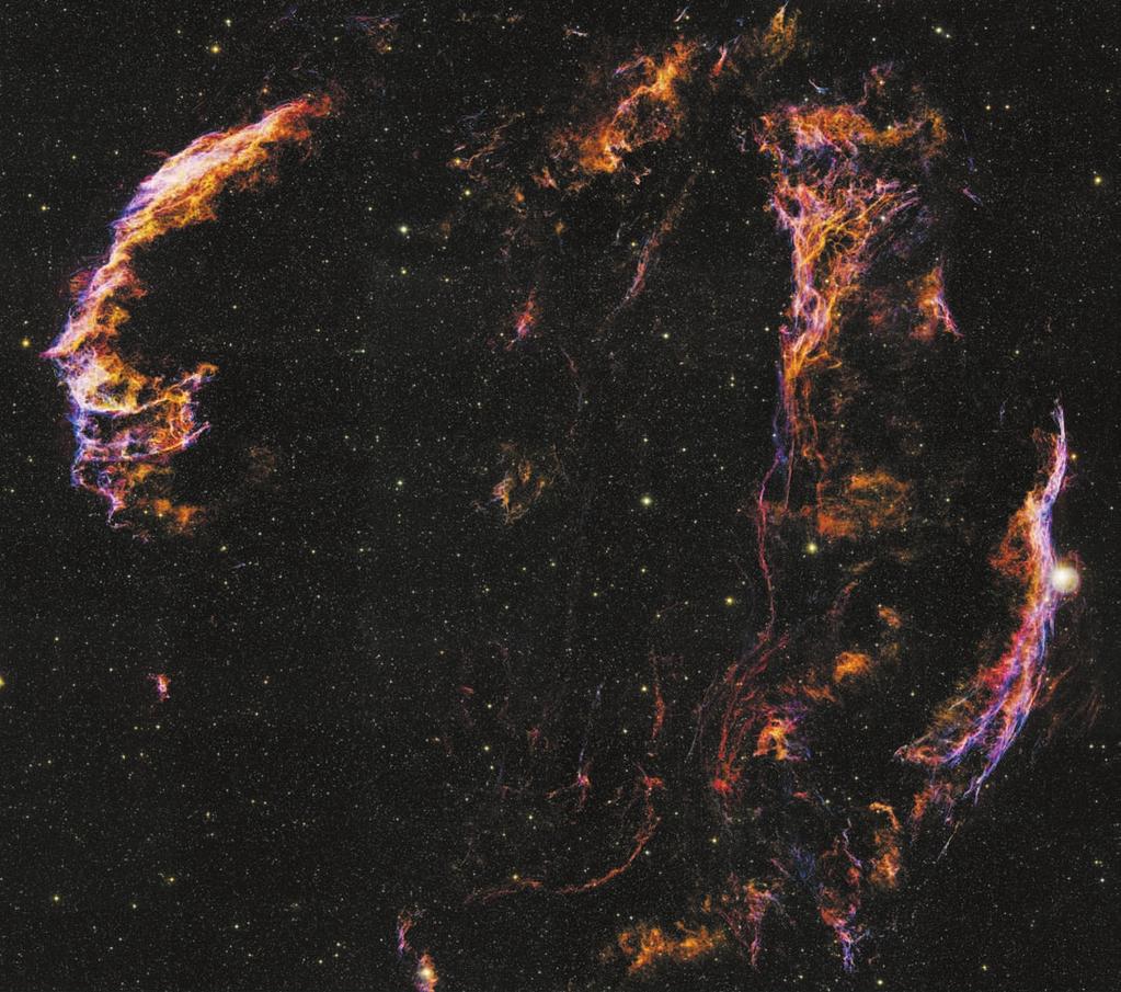 NOVICE Panoramski pogled na Tan;ico Tan;ico v Labodu so posneli z 0,9-metrskim teleskopom WIYN in kamero Mosaic (foto> T. A. Rector (University of Alaska Anchorage)\WIYN\NOAO\AURA\NSF).