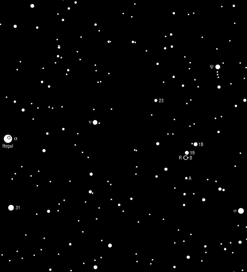 SPREMENLJIVKE Spremenljivka R Leva Lev je zagotovo eno najlep ih in najsijajnej ih zodiakalnih ozvezdij.