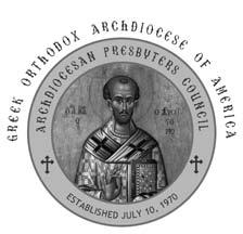 ARCHDIOCESAN PRESBYTERS COUNCIL 4949 Alton Parkway, Irvine, CA 92604-8606 Tel.: 949-733-2366 Fax: 949-733-0962 Web: www.apc.goarch.org Email: frsteve@stpaulsirvine.