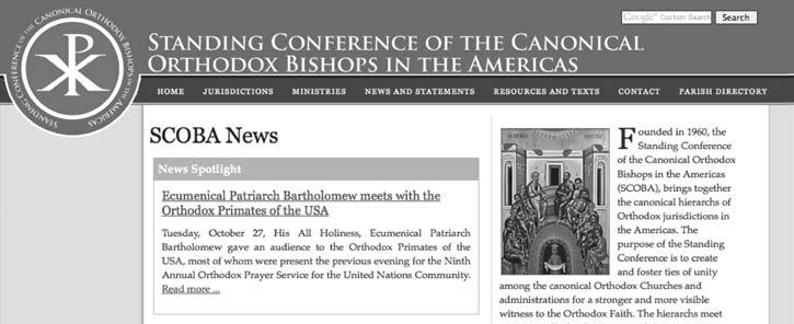 Ecumenical This Commission oversees the Bilateral Dialogues. It is chaired by Metropolitan Maximos of Pittsburgh, with Fr. Thomas FitzGerald as moderator. Dialogues engaged in presently are: 1.