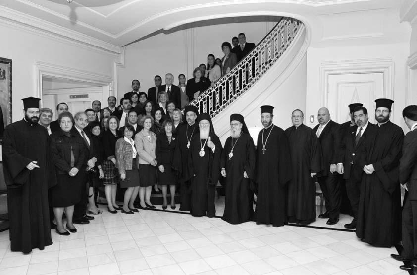 The exhibition was organized in tribute of His All Holiness Apostolic Visit to the U.S. and continues through Jan. 24, 2010.