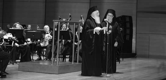 headquarters and His All Holiness speaks about Archbishop