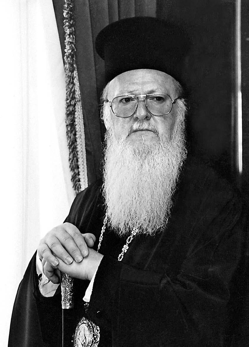 2 HIS ALL HOLINESS BARTHOLOMEW Archbishop of