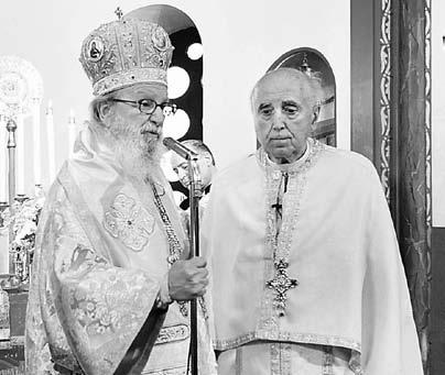 DIRECT ARCHDIOCESAN DISTRICT The members of the Direct Archdiocesan District Philoptochos Board met with Archbishop Demetrios and