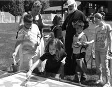 for GOYAns. Every Summer during camp, His Eminence spends several days each week with the youth and staff at camp.