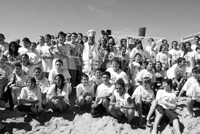 Cross and Blessing of the Waters Celebration in Asbury
