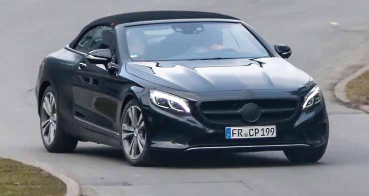 (κατασκοπεία)////σ.8 Mercedes S-Class Cabrio Πολύ πριν από την αποκάλυψη της τρέχουσας Mercedes S-Class, υπήρχαν φήμες και για μια «ανοιχτή» έκδοση.