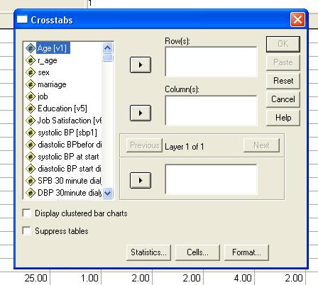 آسه ى هک وار ح ا جام در SPSS