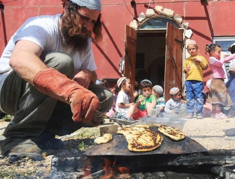 ש ב ע ת י מ ים מ צ ות ת אכ ל ו ילדי חוות גלעד מתכוננים לחג הפסח, השבוע שלנו 334
