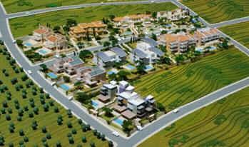 Εικϐνα 34: Σο πρϐτυπο οικιςτικϐ ςυγκρϐτημα Designers Village, Διϐνυςοσ Αττικόσ. Έχουν αρχύςει οι εργαςύεσ καταςκευόσ τησ πρώτησ φϊςησ (22 οικϐπεδα 1.500 τ.μ. περύπου το καθϋνα), που αφορϊ τη δημιουργύα δϑο «γειτονιών», οι οπούεσ θα περιλαμβϊνουν 47 Πηγό: http://www.