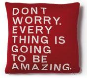 38 Points 130 cm 0,5 cm 170 cm Knitted cushion in beige and white color 100% cotton