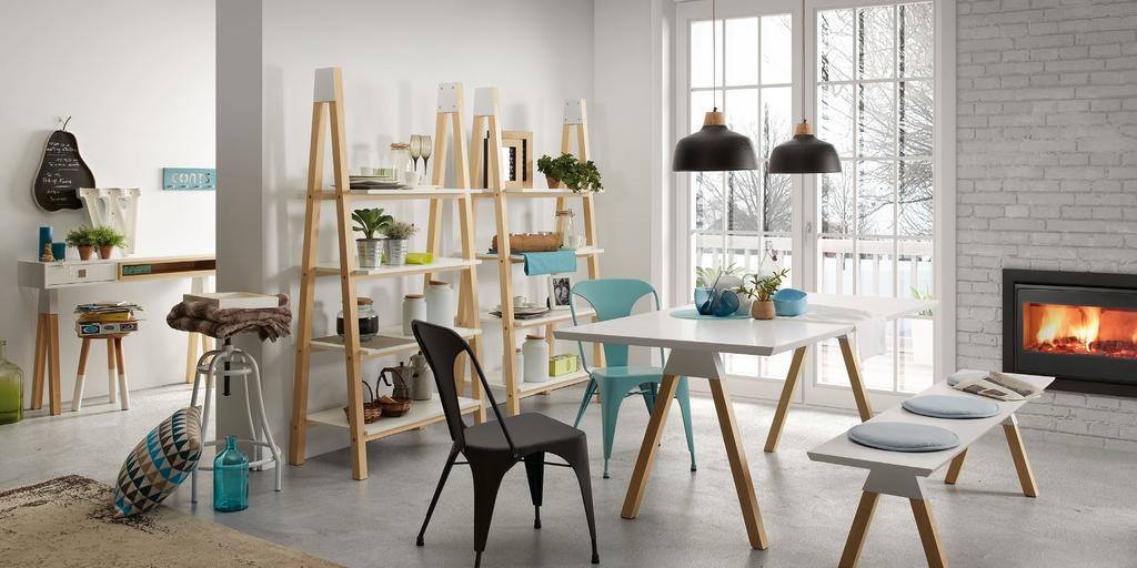 4 5 Stick Βιβλιοθήκη / Bookshelf Πάγκοι /