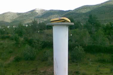 πραγµατοποίηση µετρήσεων χρησιµοποιήθηκε η κεραία hurricane, καθορίστηκε το ύψος της