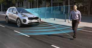 Blind Spot Detection: ραντάρ που παρακολουθούν τα τυφλά σας σημεία και σας προειδοποιούν για διερχόμενα οχήματα με φωτεινή ένδειξη