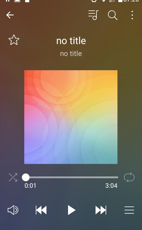 Music You can play and manage music files saved on your device. 1 Tap LG Music. 2 Select a category. 3 Select a music file. Back to the previous screen. Switch to the playlist.