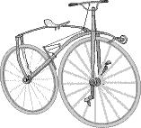1860: Michaux Velocipede - Η πρώτη μηχανή προς ανάβαση σε μαζική παραγωγή. Σχεδιάστηκε από τον Γάλλο Pierre Michaux ο οποίος ασχολείτο με τις επισκευές αλογαμαξών και την κατασκευή καροτσών για μωρά.