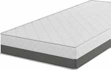 15 ΧΡΟΝΙΑ ΕΓΓΥΗΣΗ 90x200 cm 299,- 150,140x200 cm* 349,- 240,160x200 cm* 399,- 270,- S65 ΣΤΡΏΜΑ ΕΛΑΤΗΡΊΩΝ Με 500/m² multi-pocket ελατήρια, και 7 ζώνες άνεσης για μια εργονομικά, κατάλληλη υποστήριξη.