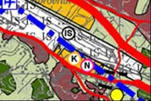 (K5) te zona posebne namjene (N zona u istraživanju vojna lokacija Čilipi )