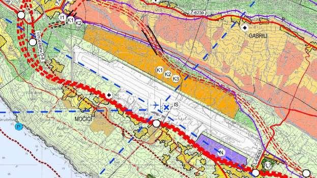 Unutar površina infrastrukturnih sustava (IS) mogući su radovi sukladno posebnim zakonima, propisima i programu Zračne luke.