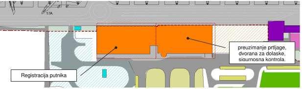 IS3 PUTNIČKI TERMINAL ZGRADA C Zgrada C srušena je u kolovozu 2012 i u tijeku je izgradnja nove zgrade temeljem pravomoćne građevinske dozvole Ministarstva zaštite okoliša, prostornog uređenja i