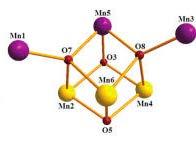 III Mn IV ) or extremely rare (Mn II Mn III 5 and Mn II 3Mn III 3) metal oxidation-state combinations and uncommon structural motifs.